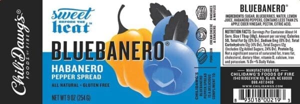 bluebanero label