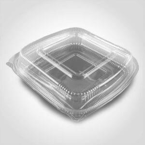 Shallow Utility Clamshell 8.625 x 8.125 x 1.97 inches