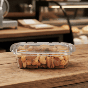 8 oz. Take Out Container Tamper Evident