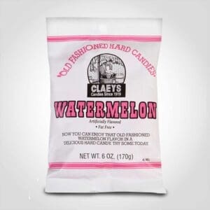 Claeys Watermelon Old Fashioned Hard Candy