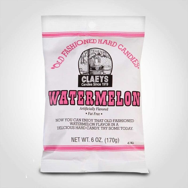 42269 Claeys Watermelon Old Fashioned Hard Candy