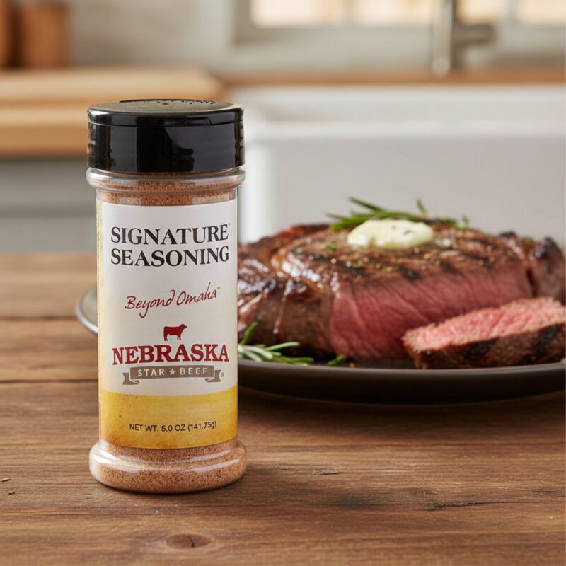 Nebraska Star Beef Signature Seasoning 5oz bottles 12 per case