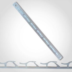 Merchandising Clip Plastic Heavy 6 Clip