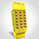 Turkey Oven Bags Cardboard Display with Product