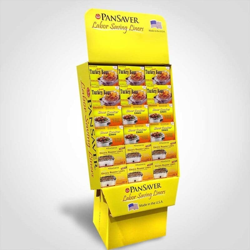 350296 Pansavers Mix Display: Turkey/Oven, Slow Cooker Liners,Electric Roaster Liners