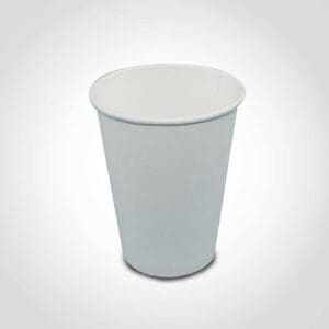 Coffee Cup 12 oz Single Wall White Paper