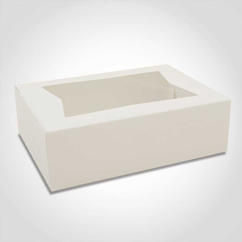 360164-1 Cookie or Baked Goods Box 8 x 5.75 x 2.5 inch white 200 pack