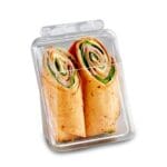 Tamper Evident Sandwich Wrap Container 261605