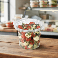 Deli Container Tamper Resistant 24oz Safe-T-Fresh