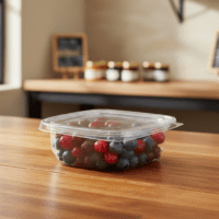 Deli Container Square Tamper Evident 8oz