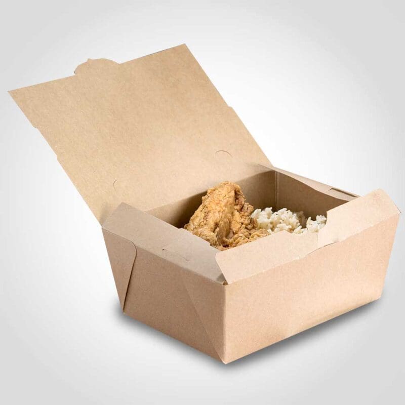 360233 Take Out Meal Boxes X-Large Kraft
