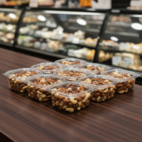 Deli Containers Crystal Seal 6oz with lid