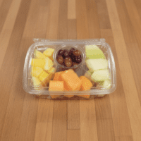 30 oz. 4 Compartment Rectangle Tamper Evident Take Out Containers