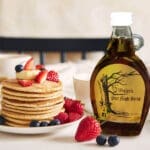 Wesley's 8oz Maple Syrup in a breakfast