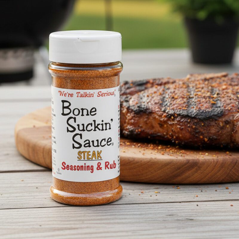 71805-Bone-Suckin-Steak-Seasoning-and-Rub-5oz Bone Suckin’ Steak Seasoning and rub Wholesale price and pack