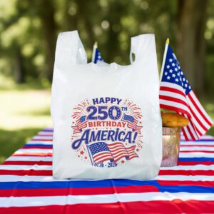 Carry out bag with America Flag Design