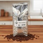 Pear's Whole Bean Coffee decaf Colombian Flavor in a 2.5 pound bag and packed in 2 per case