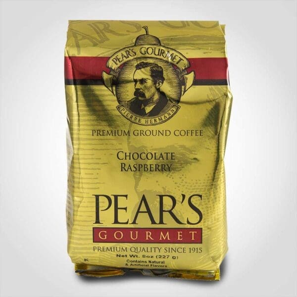 Pears Ground Coffee Chocolate Raspberry 8oz