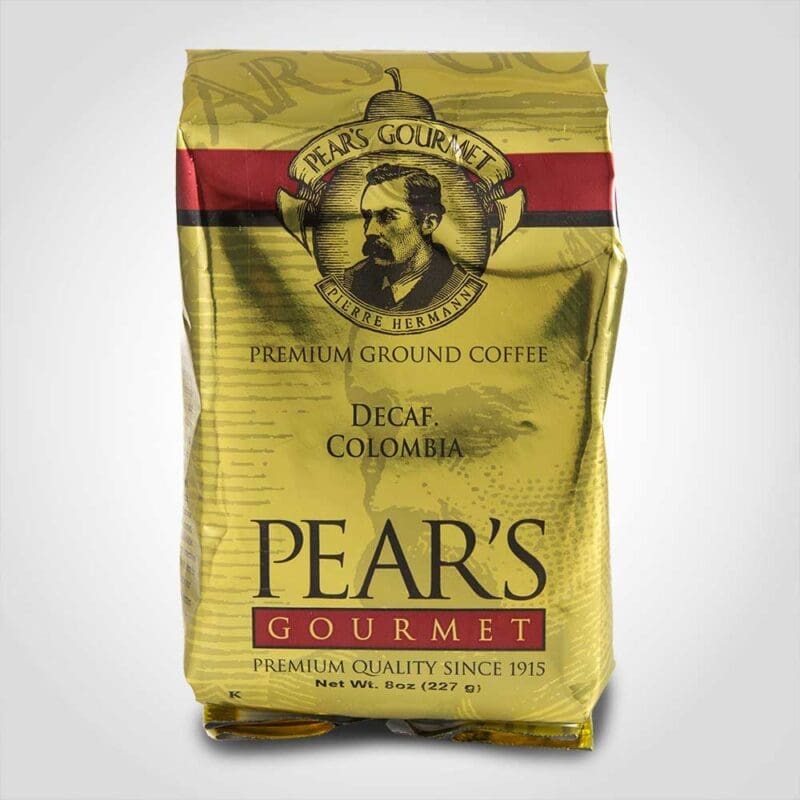 34686 Pears Coffee Decaf Colombian 8oz