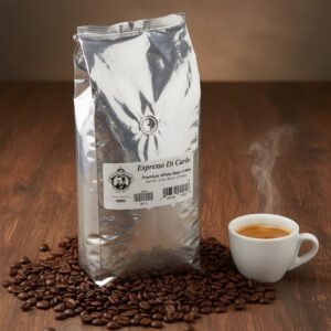 Pear's Whole Bean Espresso Di Carlo in a 2.5 pound bag and packed in 2 per case