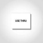 Monarch 1136 Use Thru - 14M labels