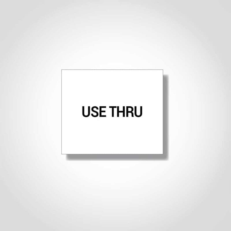 Monarch 1136 Use Thru - 14M labels