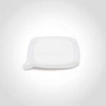 Tamper Resistant Lid for Square Deli Containers