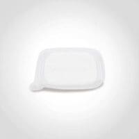 Tamper Resistant Lid for Square Deli Containers