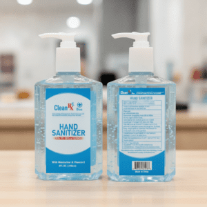 Clean RX Hand Sanitizer 8oz Pump Bottle