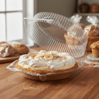 8 inch Deep Pie Clamshell