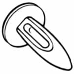 Dart Clip - 400 Pack (190012)