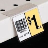 Label Holder with Adhesive - 100 Pack (190201)