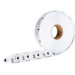 Turn-O-Matic White T-90 Tickets - Box of 24,000 Tickets (200042)