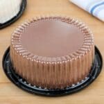 7 inch Cake Container 1-2 Layer Black Base with Clear Lid - 100 Pack (260366)