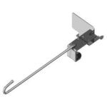 Swivel J-Hook with Scan Plate and Channel Mount - 100 Pack (340019)