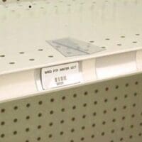 Gondola Shelving Insert Strips 2.5 x 1.25 in. Gondola Chips - Ticket Molding - 250 Pack (800025)