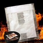 Foil BBQ & Oven Bags 12.25 x 11.75 with printed instructions - 250 Pack (106068)