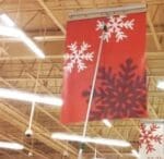 Retractable Ceiling Banner Display with Stabilizer (340119)