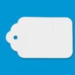 #6 Tag no String - 1000 Pack (200086)