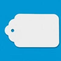 #4 Tag no String - 1000 Pack (200090)