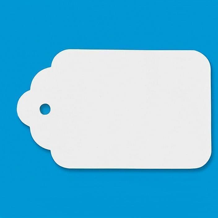 #1 Tag no String – 1000 Pack (200096) 1 #1 Tag no String - 1000 Pack (200096)