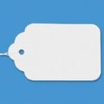 #4 Tag with String - 1000 Pack (200091)