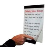 Reusable Magik Frame Sign Holder 5.5 x 3.5 in. (230036)