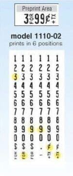 Monarch 1110-02 Labeler (380043)