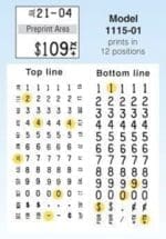 Monarch 1115-01 Labeler (380058)