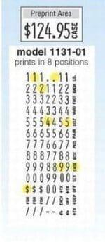 Monarch 1131-01 Labeler (390339)