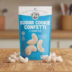 Sugar Cookie Confetti Cashews 4oz bag 6 bags per case