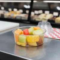 Deli Container 8oz PET Plastics - 500/case