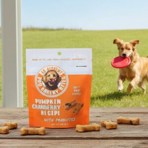 Pro Bakery Dog Bites Pumpkin Cranberry 2oz case of 36