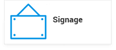 signage icon